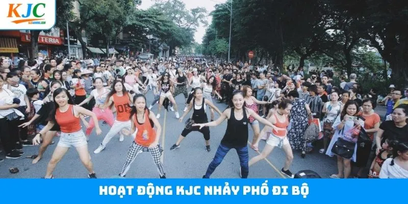 Động lực khiến giới trẻ hào hứng tham gia KJC nhảy phố đi bộ