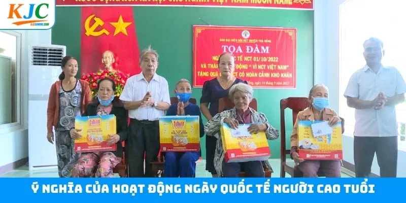 Sự cao cả của thiện nguyện ngày quốc tế người cao tuổi Sự cao cả của thiện nguyện ngày quốc tế người cao tuổi